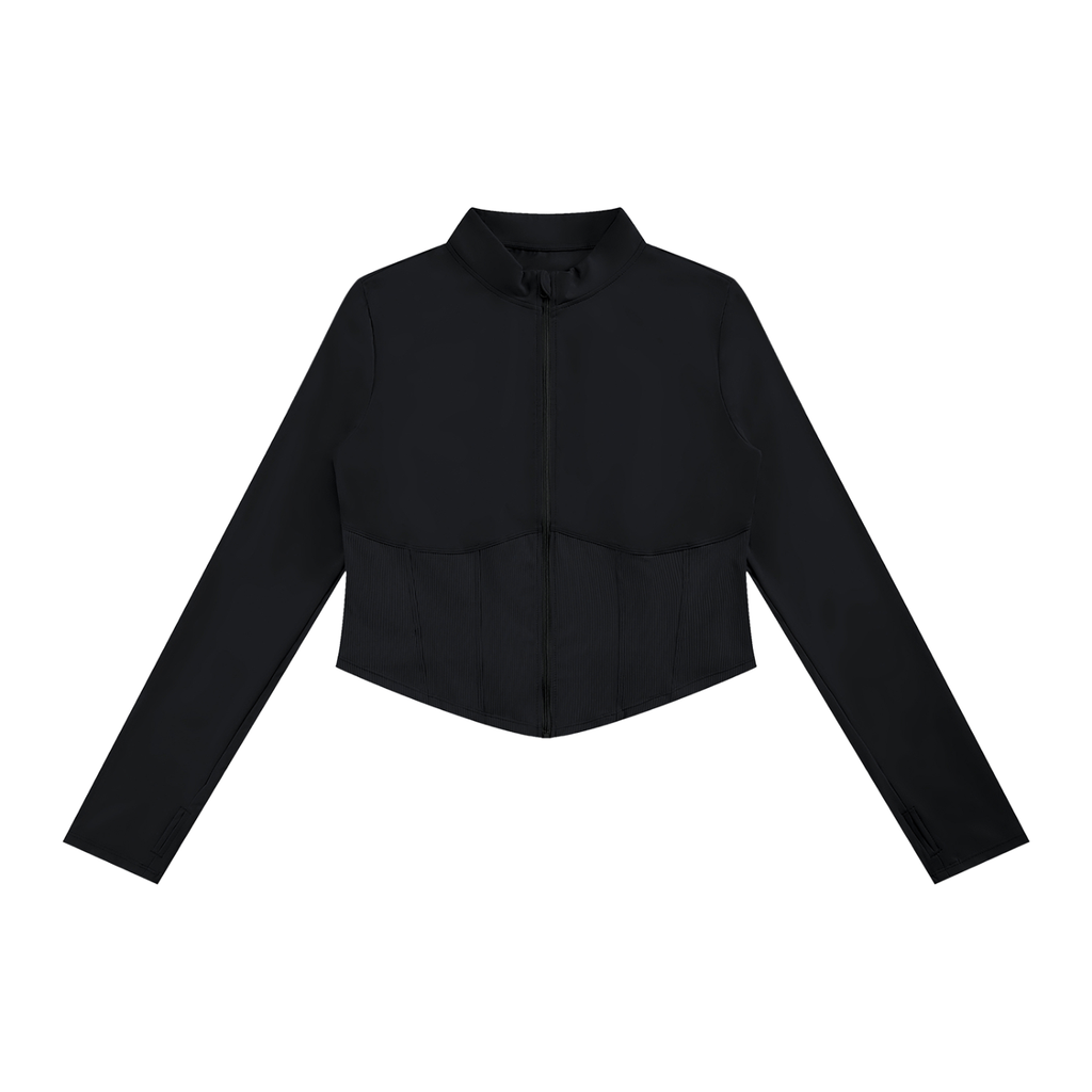 Fit Model Slim Fit Full-Zip Yoga Jacket