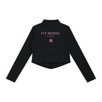 Fit Model Slim Fit Full-Zip Yoga Jacket