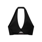 Bombshell Pleated Halter Sports Bra
