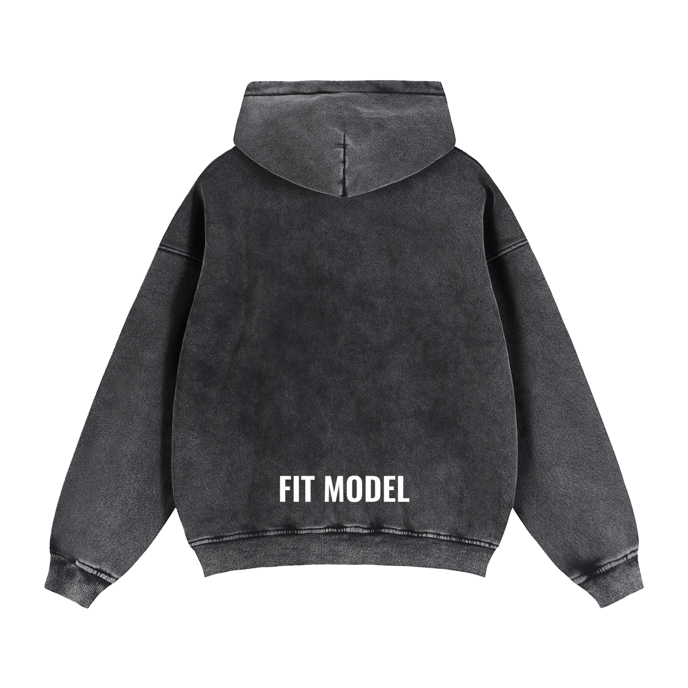 Zip-Through Boxy Fleece Hoodie